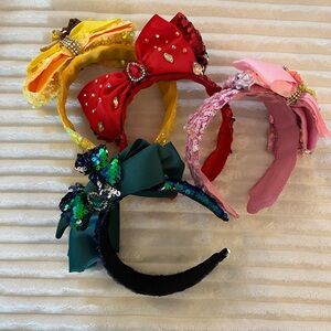 Colorful Sequin Bow Headbands